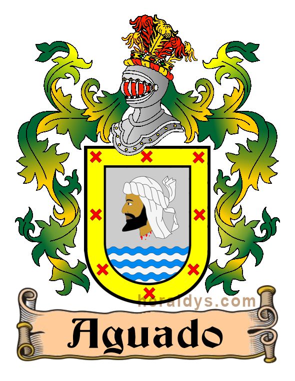 Escudo apellido Aguado Escudo heráldico del apellido Aguado