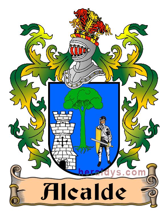 Escudo apellido Alcalde Escudo heráldico del apellido Alcalde