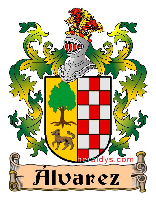 Escudo apellido Alvarez 2 Escudo apellido Álvarez