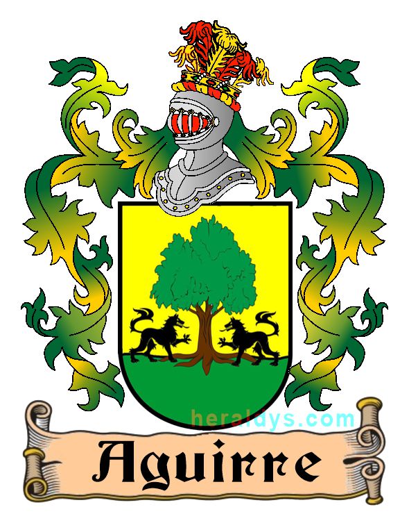 Escudo Apellido Aguirre Escudo Apellido Aguirre