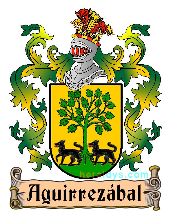 Escudo Apellido Aguirrezábal Escudo Apellido Aguirrezábal