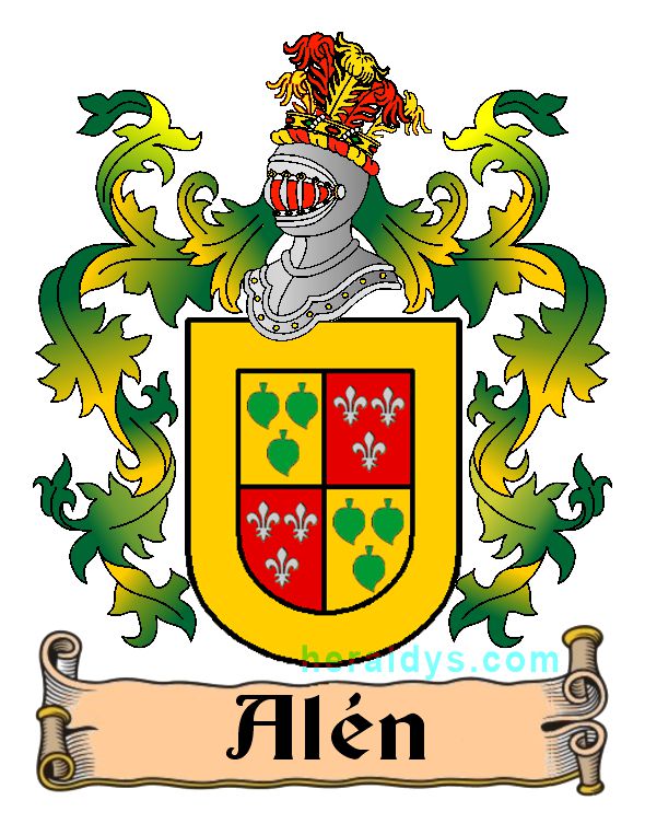 Escudo Apellido Alen Escudo Apellido Alen