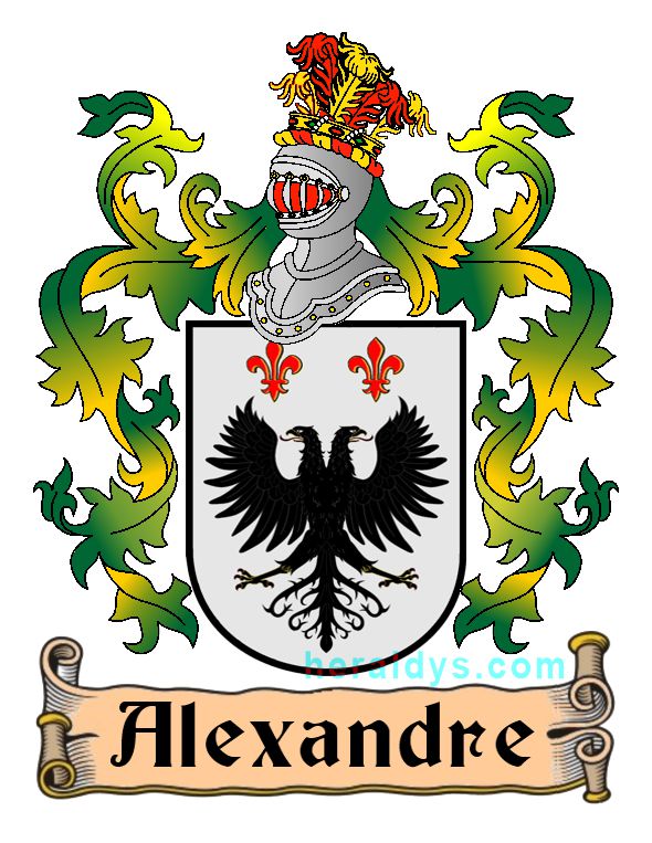 Escudo apellido Alexandre Escudo apellido Alexandre