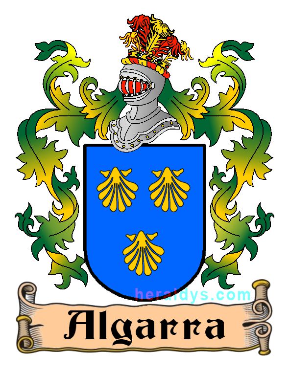 Escudo apellido Algarra