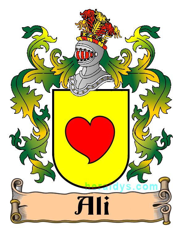 Escudo apellido Alí