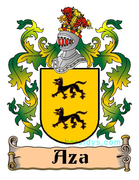 Escudo Apellido Aza Escudo Apellido Aza