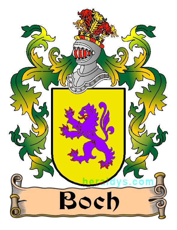 Escudo apellido Boch Escudo apellido Boch