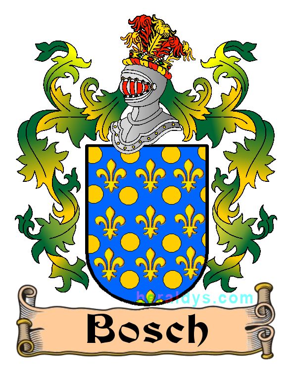 Escudo apellido Bosch