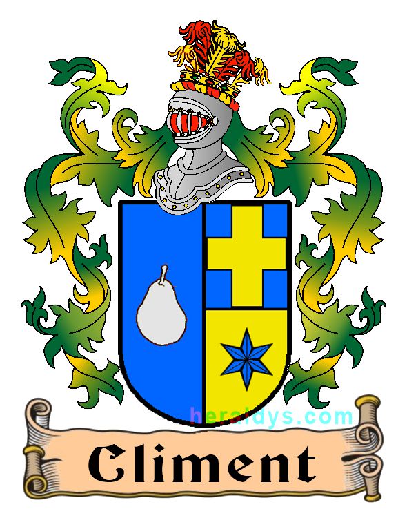 Escudo Apellido Climent Escudo Apellido Climent