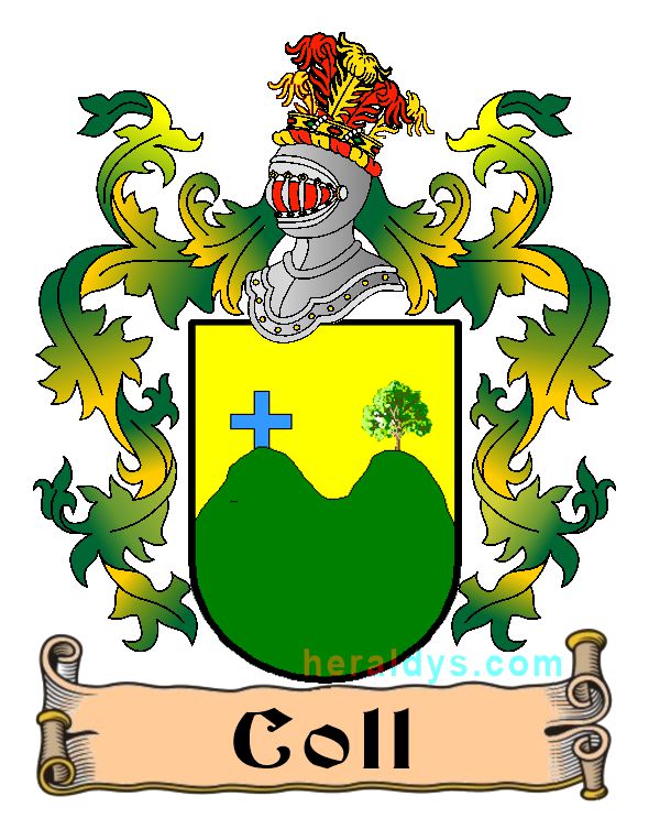 Escudo Apellido Coll