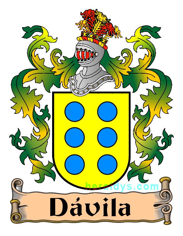 Escudo apellido Dávila Escudo apellido Dávila