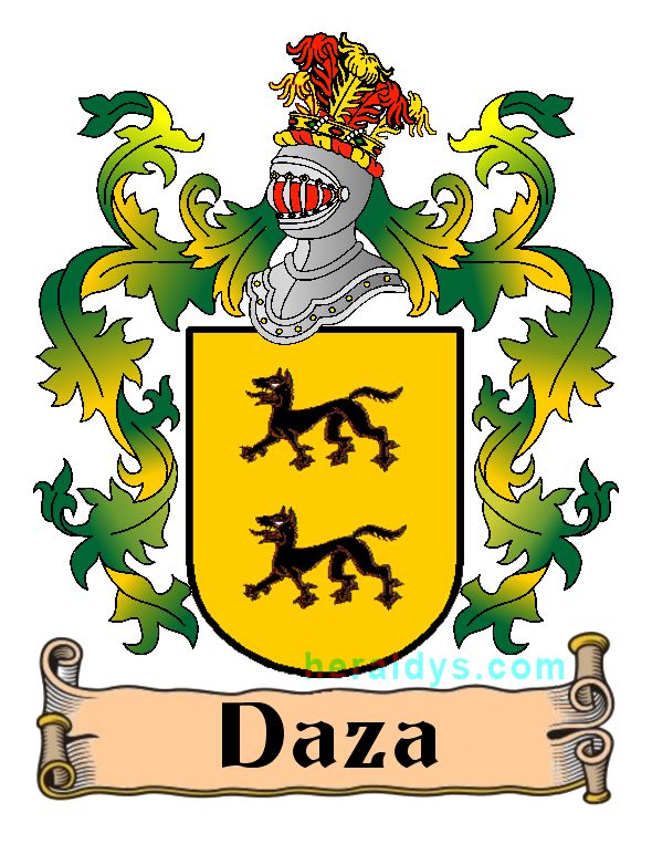 Escudo apellido Daza Escudo apellido Daza