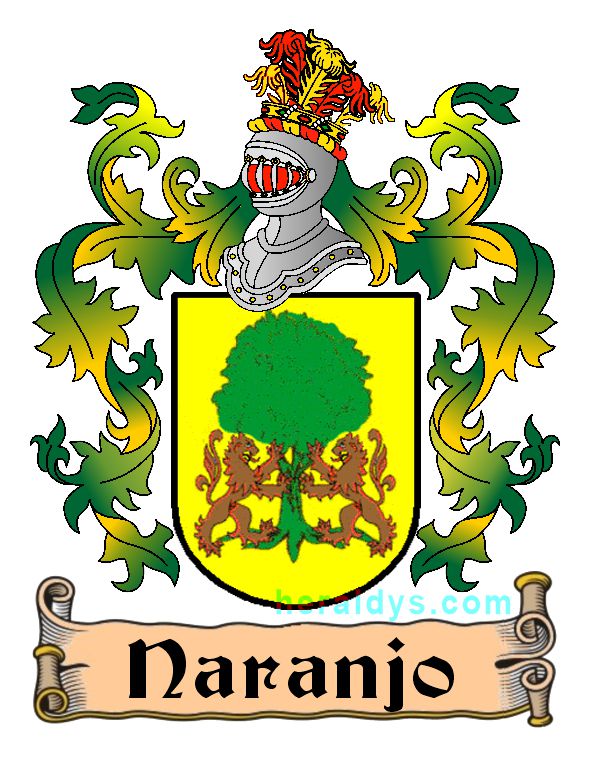 Escudo apellido Naranjo