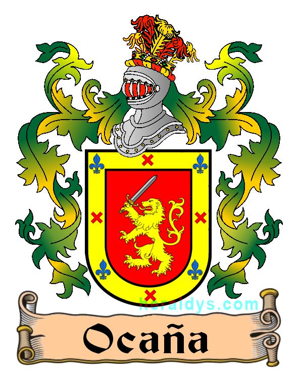 Escudo apellido Ocaña Escudo apellido Ocaña