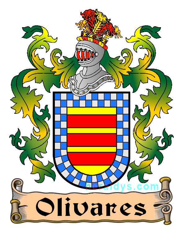 Escudo apellido Olivares Escudo apellido Olivares