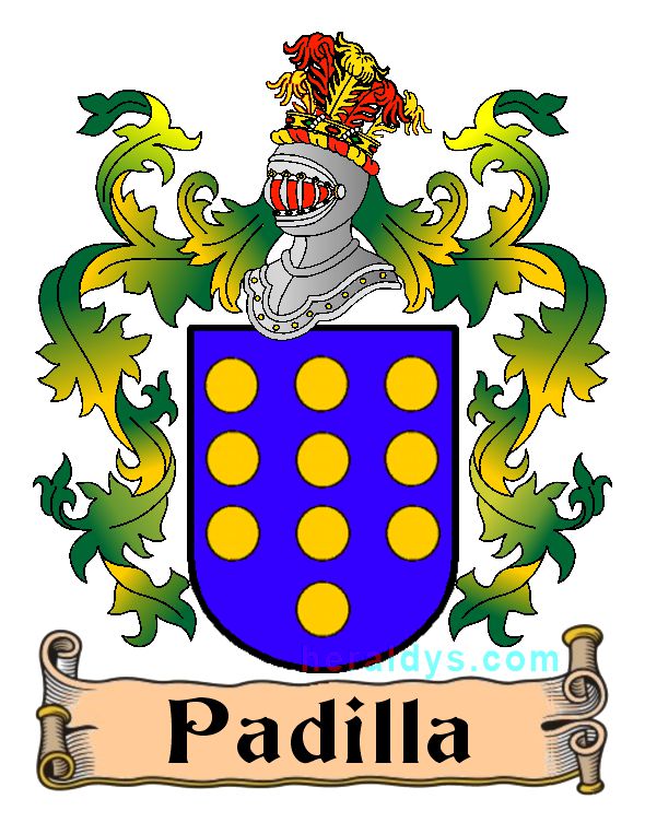 Escudo apellido Padilla