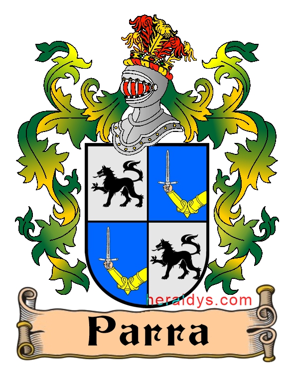 Escudo apellido Parra