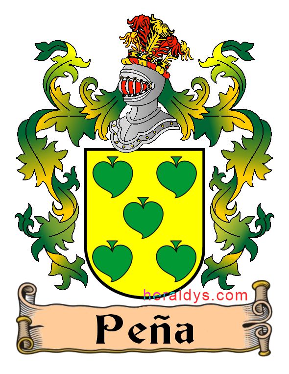 Escudo apellido Peña 2 Escudo apellido Peña