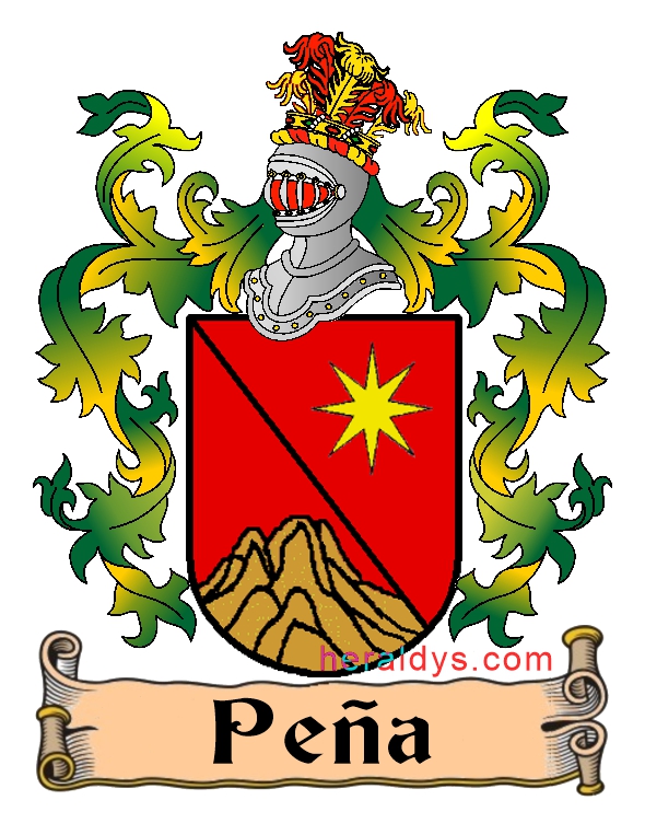 Escudo apellido Peña Escudo apellido Peña
