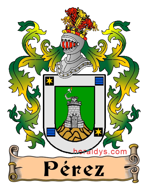 Escudo apellido Pérez