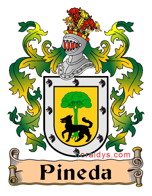 Escudo apellido Pineda