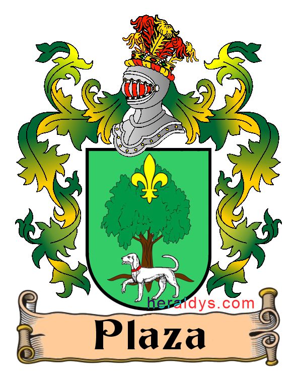 Escudo apellido Plaza Escudo apellido Plaza
